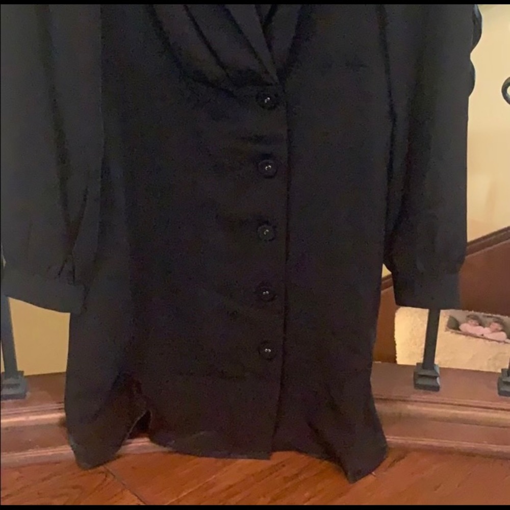 Express asymmetrical Button blazer dress!! - Picture 4 of 5